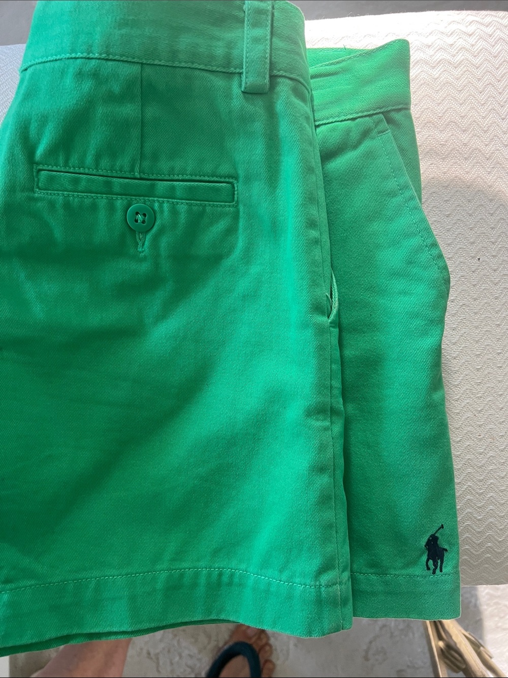 Polo by Ralph Lauren Bright Green Shorts - Picture 7 of 8